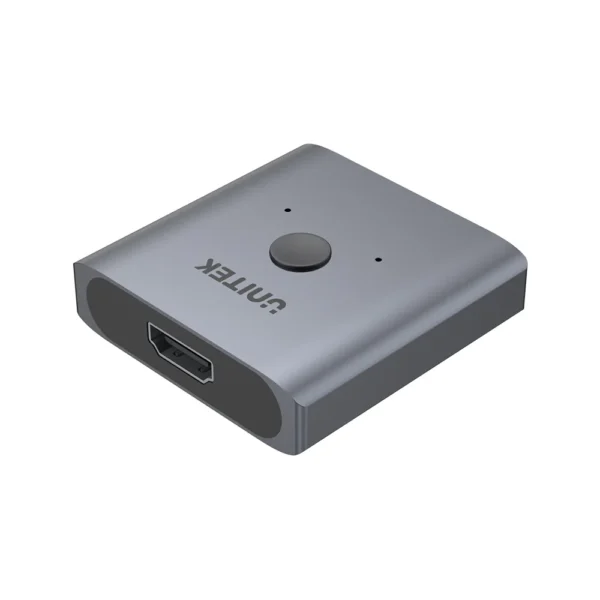 UNITEK 4K Aluminium HDMI 2.0 Switch 2-To-1 Bi-Directional - Image 2