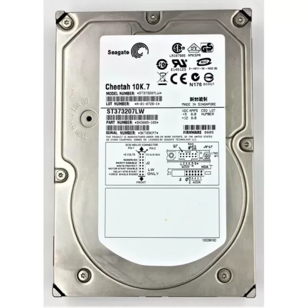 Seagate 73GB 10000RPM Ultra 320 Scsi 3.5" Hard Drive | ST373207LW