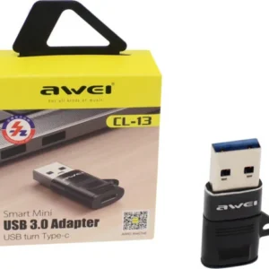 AWEI CL-13 AWEI USB 3.0 adapter to USB Type-C CL-13, black