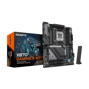Gigabyte X870 GAMING X WIFI7, 2.4/5/6 GHz, 1* PCIe 5.0 x4, 2.5GbE LAN, Dual USB4 Type-C with DP