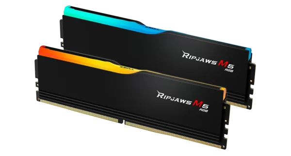 G.Skill DDR5 6000 RAM Ripjaws M5 RGB Intel XMP 6000MT/s – F5-6000J3648D16GX2-RM5RK ( 2 x 16GB ) - Image 2