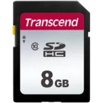 Transcend 8GB SDHC UHS-I U1 Memory Card (TS8GSDC300S)