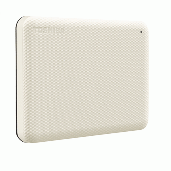 Toshiba Canvio Advance V10, 2TB, External Portable WHITE HDTCA20AW3AA - Image 2