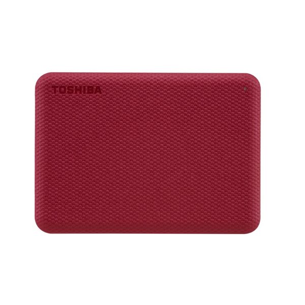 Toshiba Canvio Advance V10, 2TB, External Portable RED