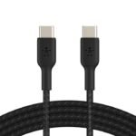 Belkin Braided USB-C to USB-C Cable CAB004BT2MBK 1M Black