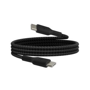 Belkin Braided USB-C to USB-C Cable1M BLK CAB004bt1MBK