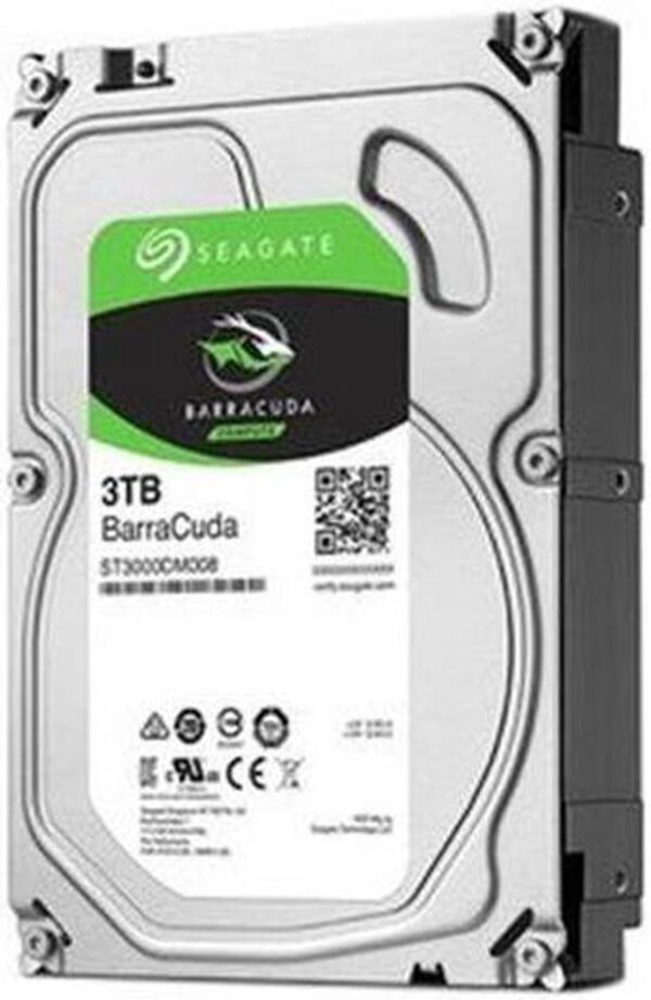 Seagate Barracuda 3TB 3.5 Sata 5400 2 Years | ST3000DM007