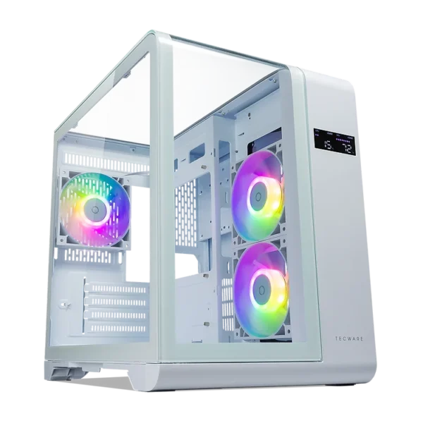 Tecware ARC M ARGB - White (CPU+GPU temp display) TWCA-ARCM-WHOL