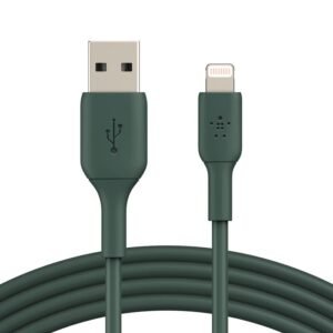 Belkin CAA001bt1MMG Boost Charge Lightning to USB-A 1m Cable - Midnight Green