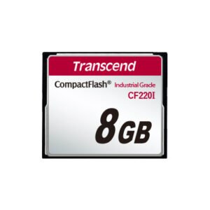 Transcend 8GB Industrial Grade CompactFlash Memory Card (TS8GCF220I)