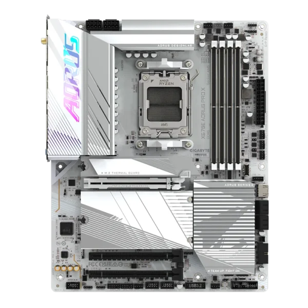 GIGABYTE X670E AORUS PRO X AM5 LGA 1718 AMD MOTHERBOARD - Image 2