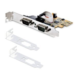 StarTech PCIE-SERIAL 2 PORT SERIAL CARD PCIE LOW PROFILE
