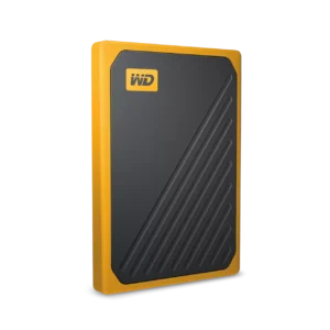 WD My Passport™ GO Portable SSD 1TB Amber colored