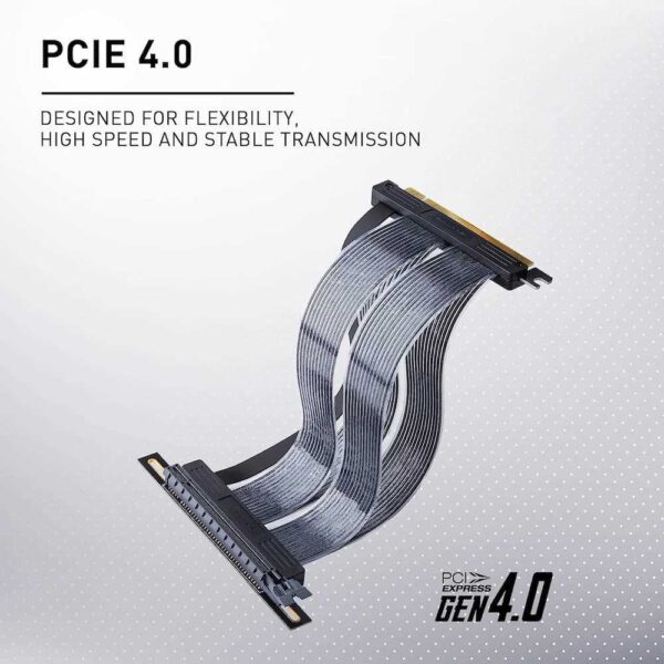 TECWARE PCIE GEN 3.0 GPU Riser 20cm (90 Deg, Bulk Pack) - Image 3