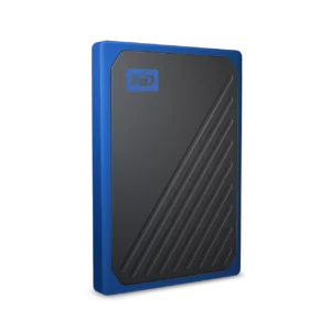 Western Digital WDBMCG0010BBT-WESN My Passport GO Portable Solid State Drive, Cobalt, 1TB
