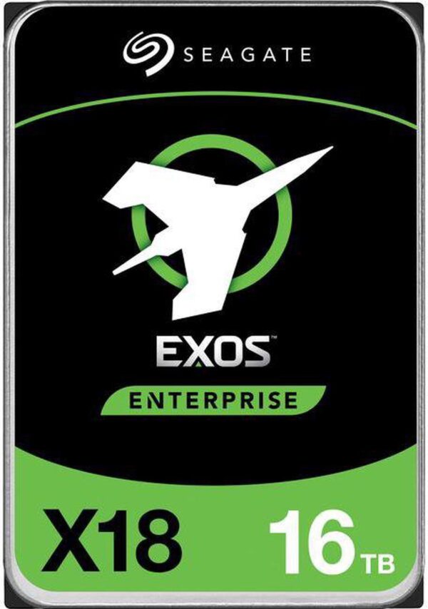 Seagate ST16000NM004J 16TB Exos X18 HDD 512E/4KN SAS 3.5 SAS 7200rpm