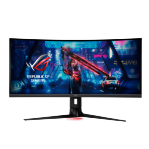 ASUS ROG Strix 34�h Ultra-wide Gaming Monitor (XG349C) - UWQHD (3440 x 1440), 180Hz, 1ms, Extreme Low Motion Blur Sync, 135% sRGB, G-Sync Compatible, DisplayHDR 400, Eye Care, USB-C, DisplayPort, HDMI