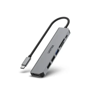 Unitek 7-in-1 USB-C (HDMI, SD Card, USB, PD100W) H1118A