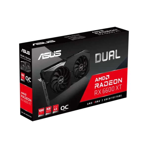 ASUS Dual Radeon RX 6600 XT OC Edition 8GB GDDR6 - Image 4