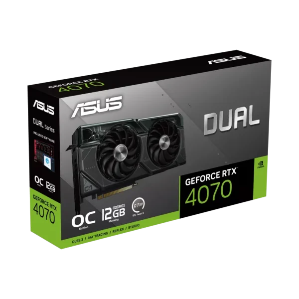 ASUS DUAL-RTX4070-O12G Dual GeForce RTX 4070 OC Edition 12GB GDDR6X - Image 4