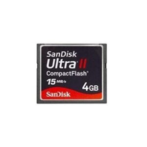 SanDisk 4 GB Ultra II Compact Flash Memory Card