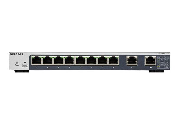 Netgear GS110EMX-100PES ProSafe 8 Port Gigabit Plu - Image 3