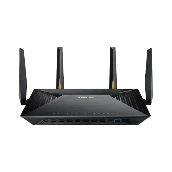 Asus AC2600 Dual-WAN VPN AC Router (800+1734 Mbps) Ports: RJ45 for Gigabits BaseT for WAN x 2, RJ45