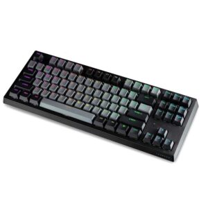 Tecware Phantom+ Elite 87 Wireless (Black) Pink Switch (Linear, 58g)