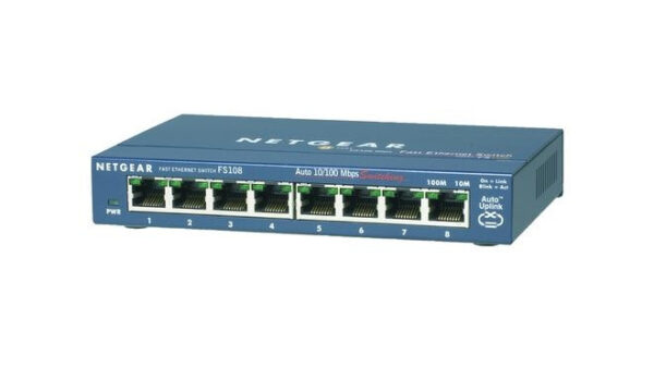 NETGEAR 8-Port PoE/PoE+ Gigabit Ethernet Unmanaged Flexible Fast ProSafe