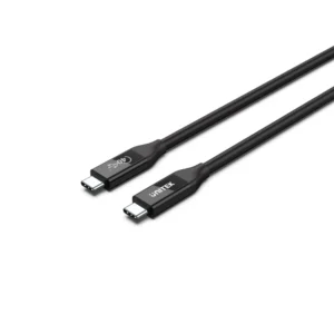 Unitek C14100BK-0.8M Przewód USB-C 4.0 PD 100W 40 Gbps 8K 0,8 m