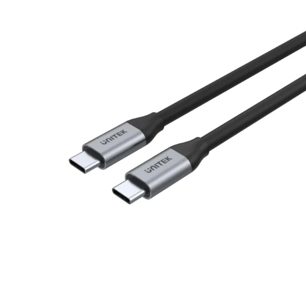 Unitek USB-C to USB-C 100W PD Fast Charging 4K@60Hz (USB 3.2 Gen2) 1M C14091BK