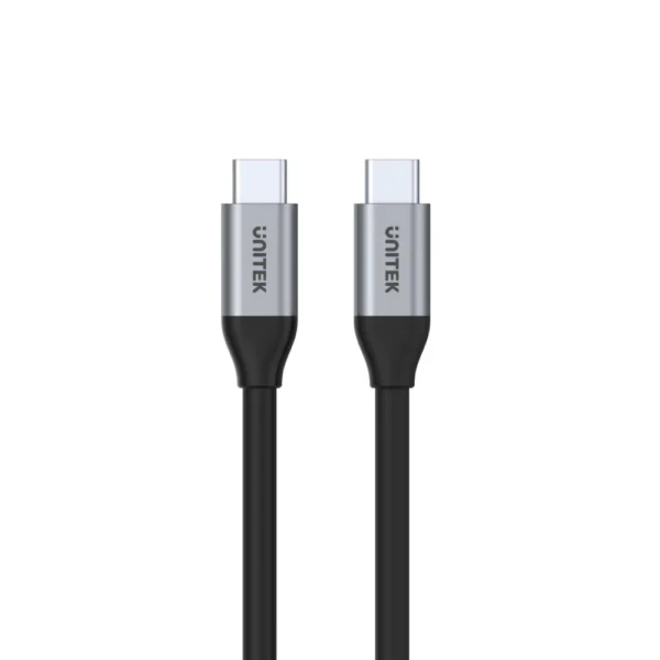 Unitek USB-C to USB-C 100W PD Fast Charging 4K@60Hz (USB 3.2 Gen2) 1M C14091BK - Image 3