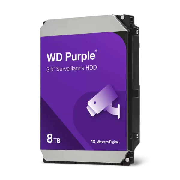 Western Digital Purple 8TB Surveillance 3.5" Internal Hard Drive WD85PURZ