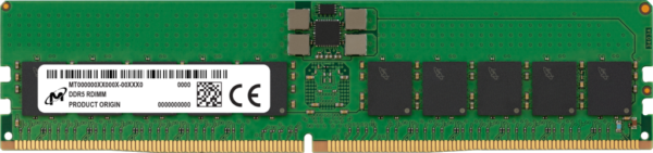 Crucial DDR5 RDIMM 32GB 1Rx4 4800 CL40 (16Gbit) (Single Pack)