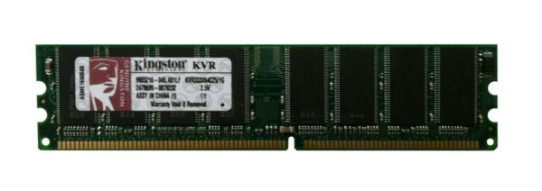 KINGSTON KVR333X64C25/1G 1GB 2.5V DESKTOP MEMORY