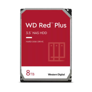 Western Digital WD80EFBX Red Plus 3.5" SATA HDD, 256MB Cache, 8TB
