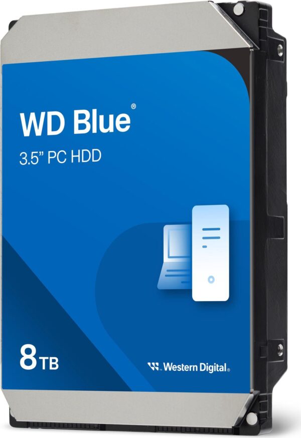 WD Blue 3.5" 8TB PC Desktop HDD 256MB 5400RPM SATA - Image 2
