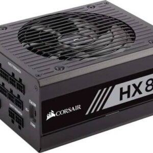 Corsair CS-CP-9020138-UK HX850 80 Plus Platinum Certified Fully Modular Power Supply Unit, 850 Watt