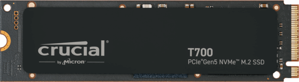 Crucial T700 1TB PCIe Gen5 NVMe M.2 SSD CT1000T700SSD3