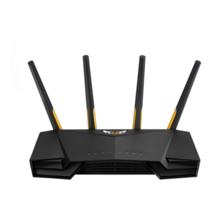 Asus AX3000 Dual Band WiFi 6 (802.11ax) Router (574/2402Mbps) Ports: RJ45 for Gigabits BaseT for WAN