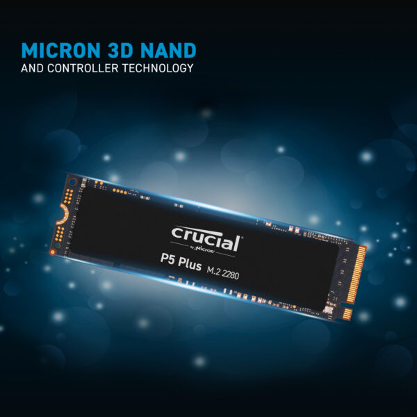 Crucial® P5 Plus 1000GB 3D NAND NVMe PCIe® M.2 SSD - Image 3