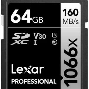 LEXAR Professional 1066x 64GB SDXC R160/W120 MB/s