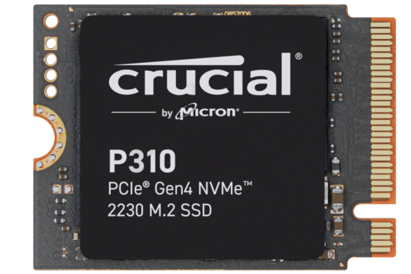 Crucial P310 1TB PCIe Gen4 2230 NVMe M.2 SSD - Up to 7,100 MB/s CT1000P310SSD2