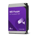 WD Purple 4TB 3.5" Surveillance 5400rpm 64MB SATA HDD 3Y | WD43PURZ