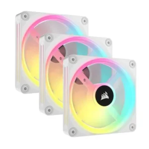Corsair CO-9051006-WW QX120 RGB Triple White iCUE