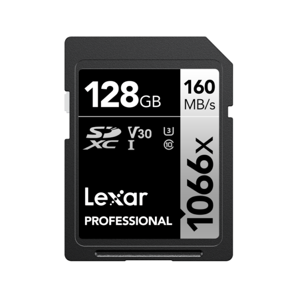 LEXAR Professional 1066x 128GB SDXC R160/W120 MB/s