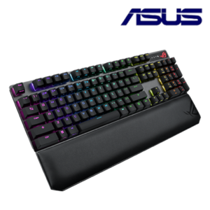 ASUS ROG STRIX SCOPE NX WIRELESS DELUXE RED BLUETOOTH KEYBOARD 90MP02I6-BKUA00