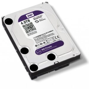 WD INT. HDD 3.5" 4TB SATA  (PURPLE)
