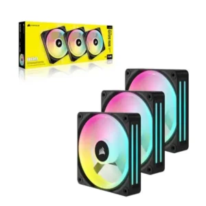 Corsair Air CO-9051002-WW Computer case Fan 12 cm Black 3 PACK WITH ICUE LINK
