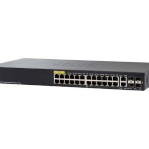 Cisco SG350-28MP Managed Switch | 28 Gigabit Ethernet Ports  2 SFP Slots